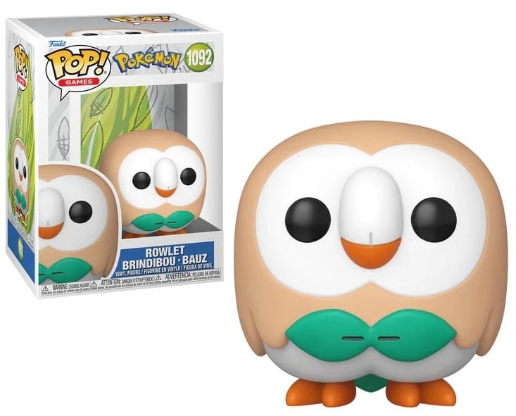 Funko Pop! Games: Pokemon - Rowlet (1092)