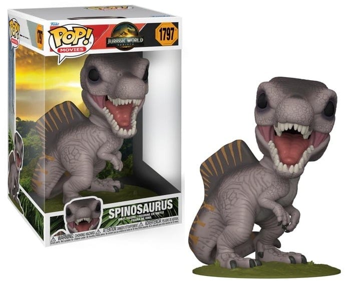 Funko Pop! Movies: JURASSIC WORLD REBIRTH - Spinosaurus (1797) Jumbo Pop 10"