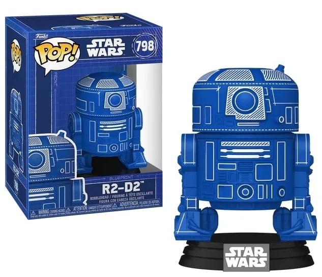 Funko Pop! Star WarsR2-D2 Blueprint (798)
