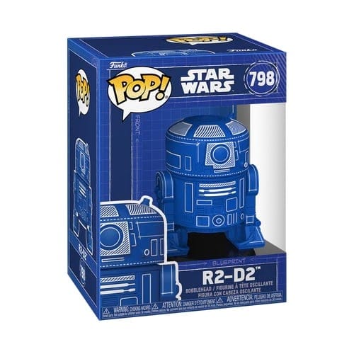 Funko Pop! Star WarsR2-D2 Blueprint (798) - Afbeelding 2