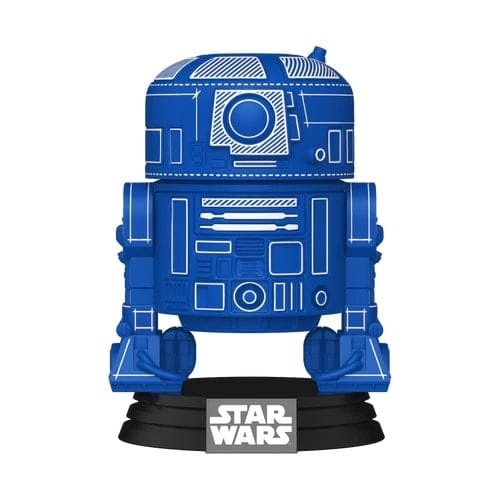 Funko Pop! Star WarsR2-D2 Blueprint (798) - Afbeelding 3