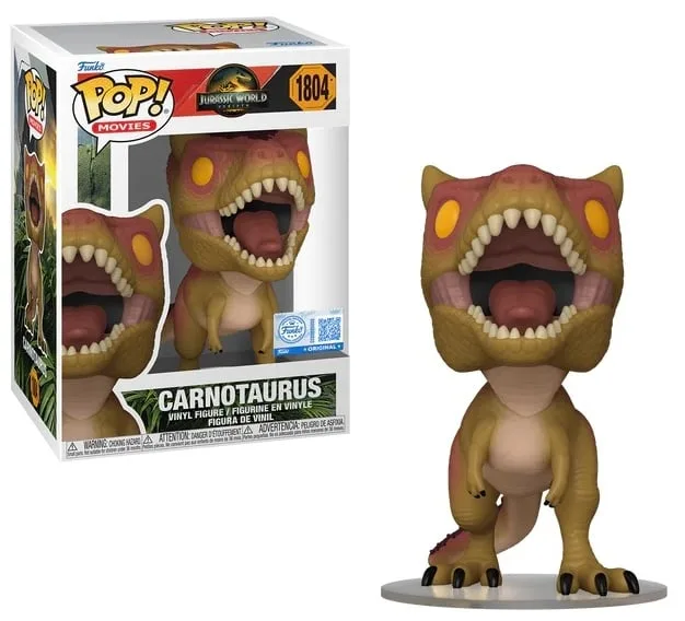 Funko Pop! Movies: Jurassic World Rebirth - Carnotaurus (1804)