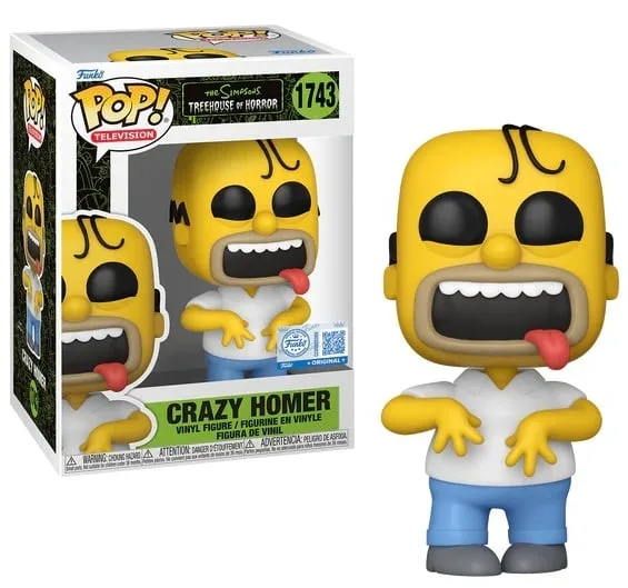 Funko Pop! Television: The Simpsons: Crazy Homer "TreeHouse Of Horror" (1743)