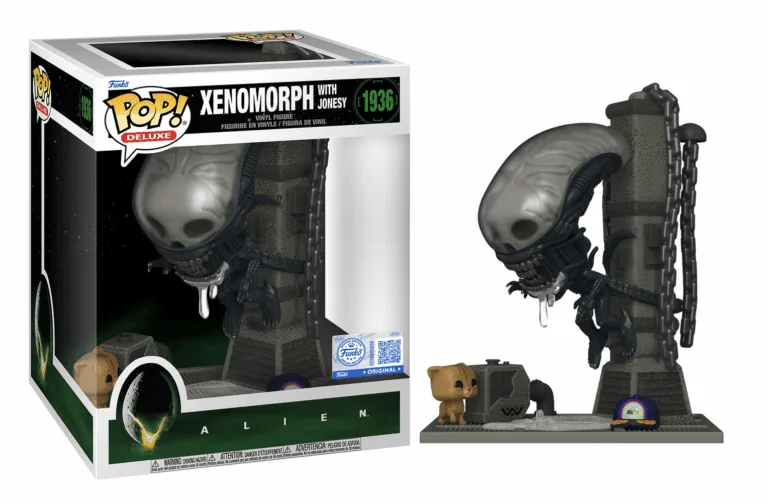 Funko Pop! Deluxe: Alien - Xenomorph With Jonesy (1936)