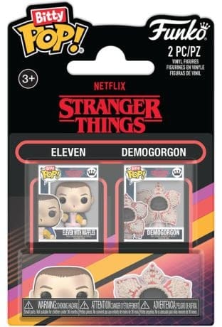 Funko Bitty Pop! STRANGER THINGS - Eleven & Demogorgon – 2 Pack 2.5cm