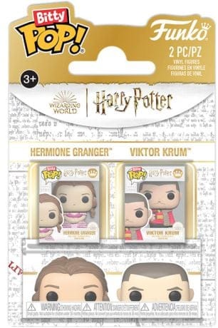 Funko Bitty Pop! HARRY POTTER - Hermione & Krum – 2 Pack 2.5cm