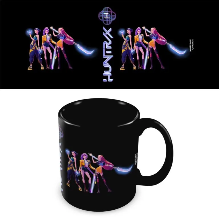 K-POP DEMON HUNTERS - Huntrix - Black Pod Mug 325ml
