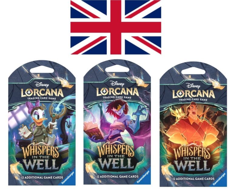 DISNEY – Lorcana – Booster Pack Sleeved – Chapter 10 (Whispers in the Well)