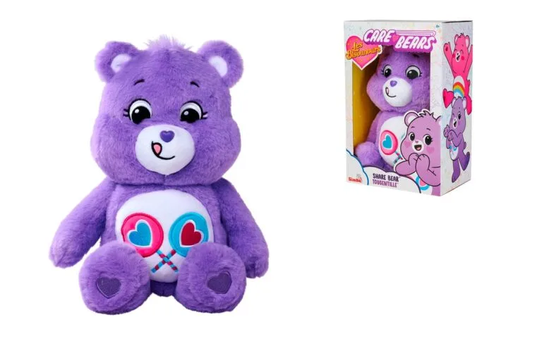 CARE BEAR - Share Bear - BOX Plush 35cm