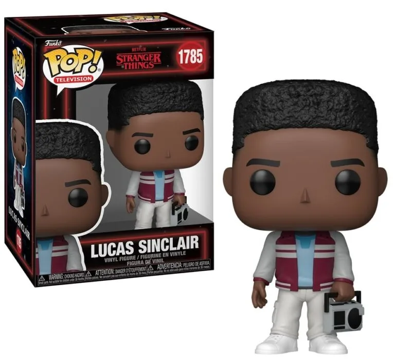 Funko Pop! Television: Stranger Things S5 - Lucas Sinclair with Boombox (1785)