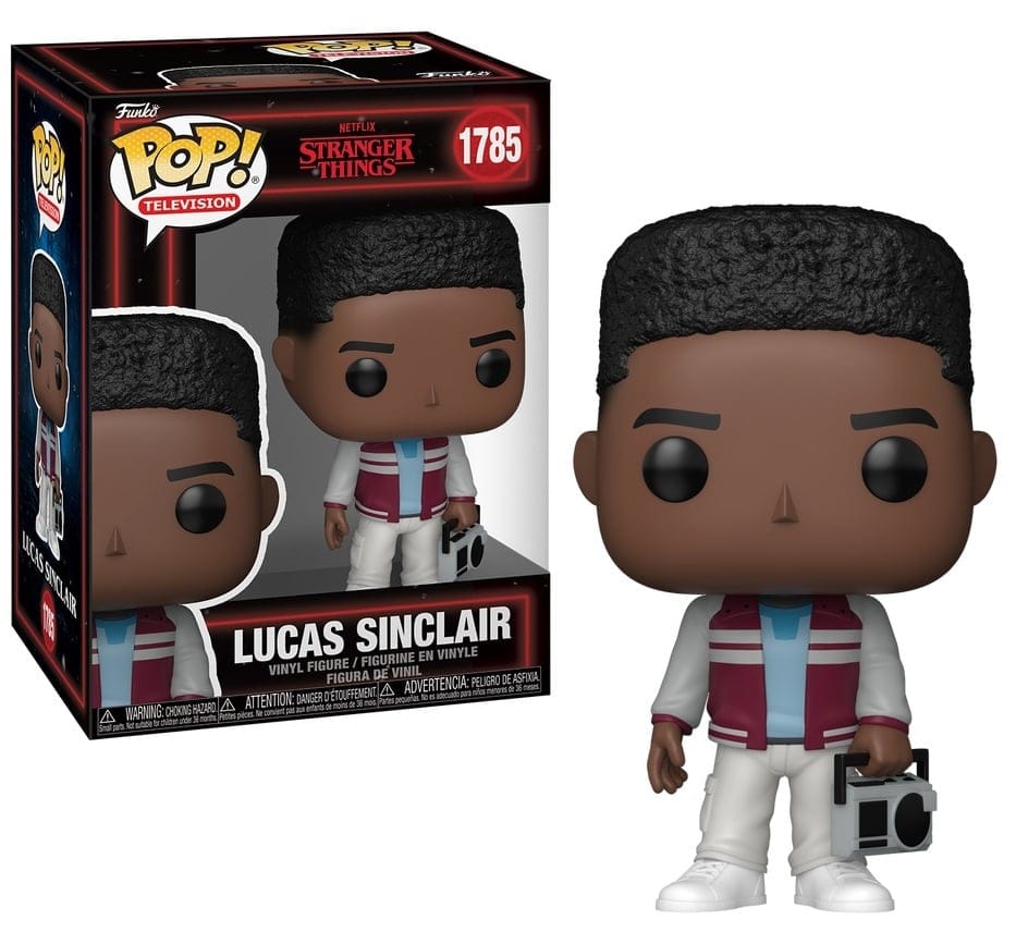 Funko Pop! Television: Stranger Things S5 - Lucas Sinclair with Boombox (1785)