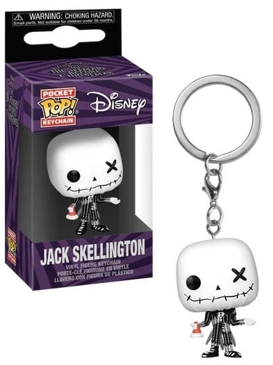 DISNEY - NBX - Pocket Pop Keychain - Patchwork Jack
