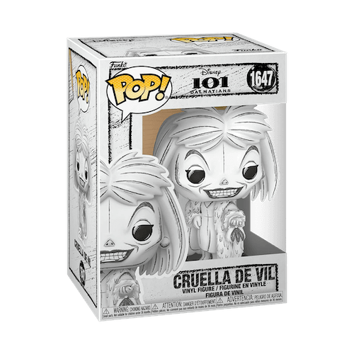 Funko Pop! Disney: SKETCHED - Cruella de Vil (1647) - Afbeelding 2