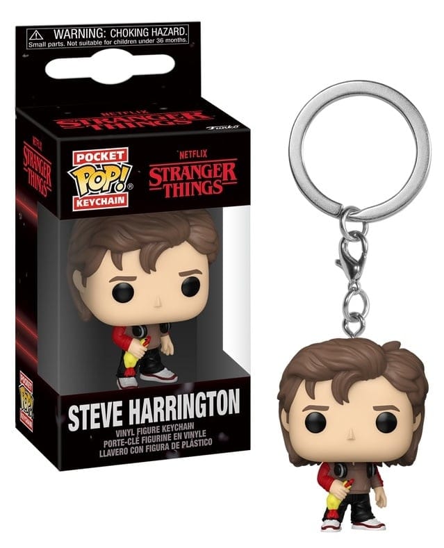 STRANGER THINGS S5 - Pocket Pop Keychain - Steve Harrington