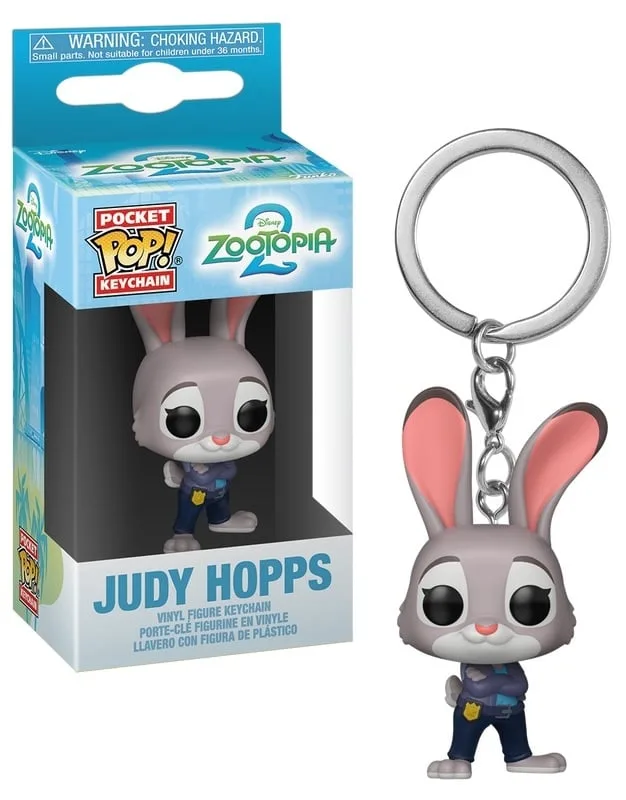 DISNEY - ZOOTOPIA 2 - Pocket Pop Keychain - Judy Hopps