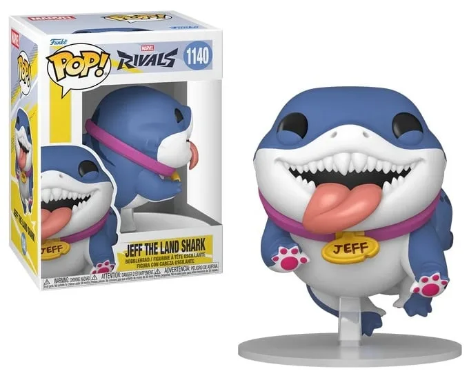Funko Pop! MARVEL RIVALS - Jeff the land shark (1140)