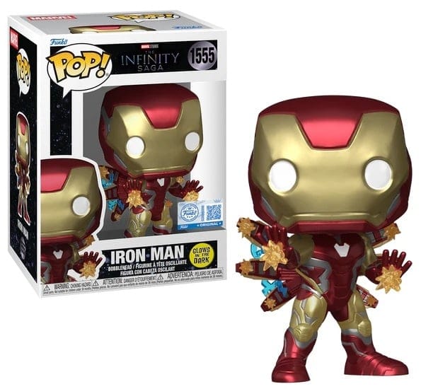 Funko Pop! Marvel - INFINITY SAGA - Iron Man with Beams (GITD) (1555)