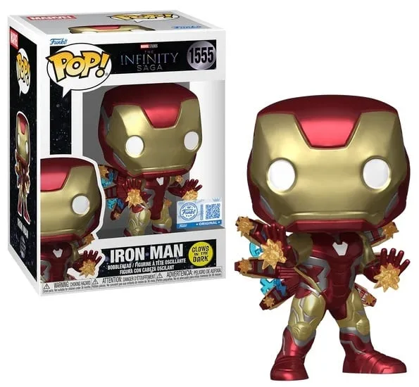 Funko Pop! Marvel - INFINITY SAGA - Iron Man with Beams (GITD) (1555)