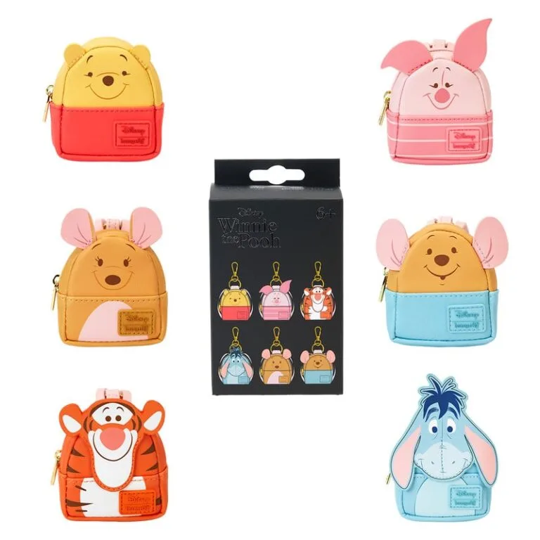 DISNEY - Winnie The Pooh - Mini Backpack Bag Charm Loungefly Mystery Box