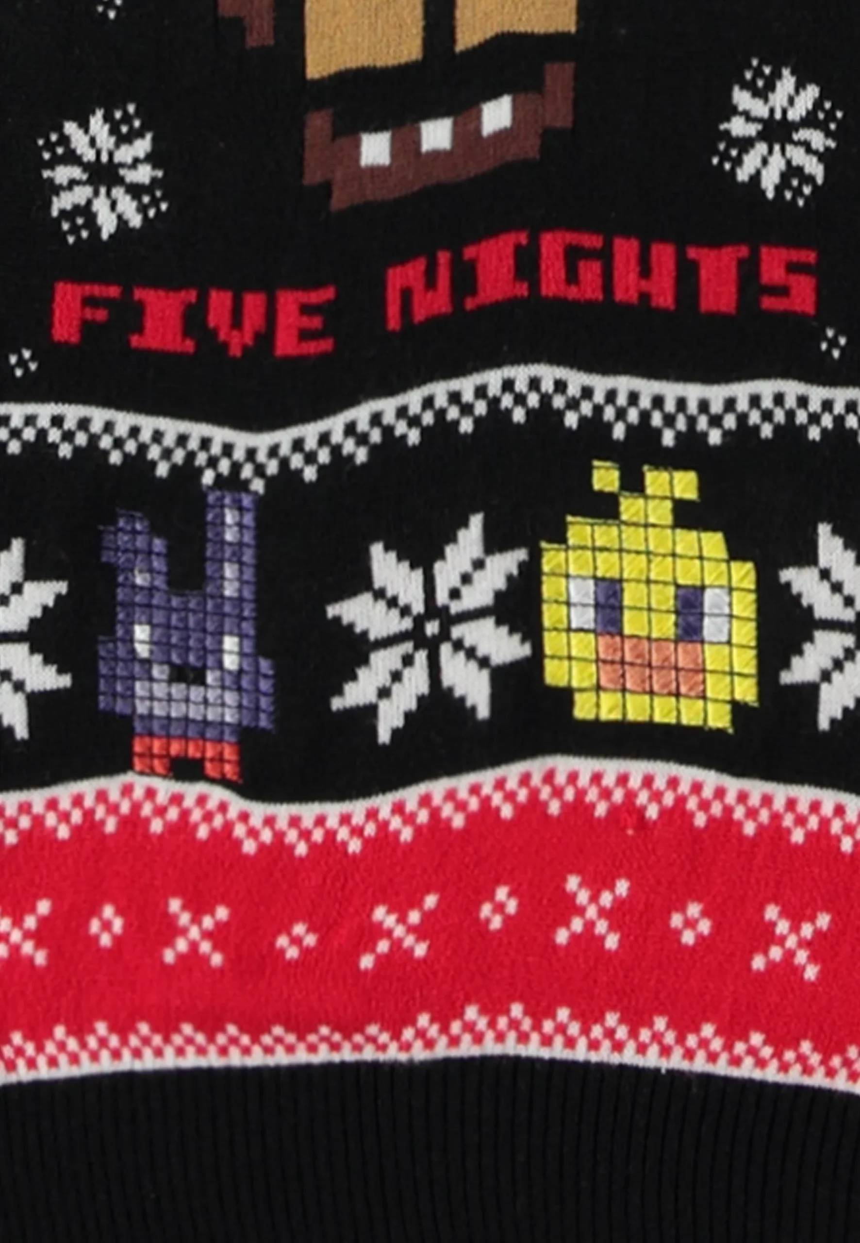 FNAF - Happy Holidays - Christmas Jumper (XL) - Afbeelding 3