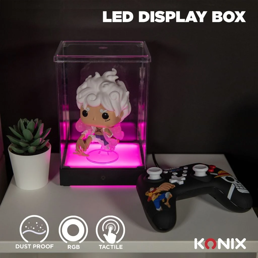 LED DISPLAY BOX - Acrylic Lighting Display Case - 8 Lighting Modes - Afbeelding 3