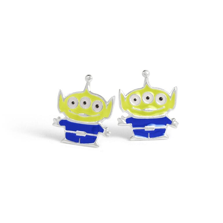 TOY STORY - Alien - 1 paar Sterling Silver Studs oorbellen