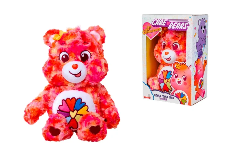 CARE BEAR - Flower Power Bear - BOX Plush 35cm