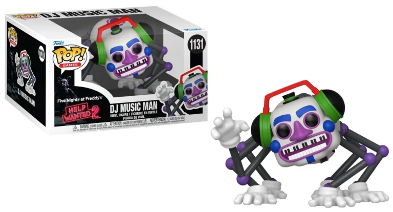 Funko Pop! Games – FNAF HELP WANTED 2 – DJ Music Man (1131)