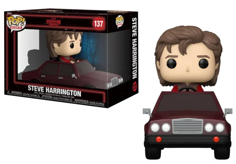Funko Pop! Ride - Television: Stranger Things S5 - Steve Harrington in car (137)