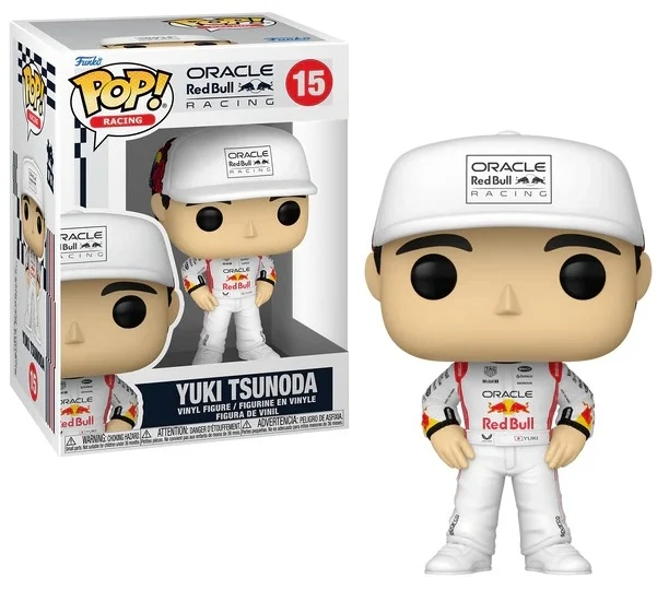 Funko Pop! ORACLE RED BULL RACING: Yuki Tsunoda(15)