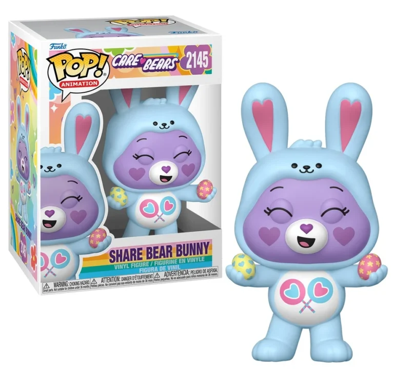 Funko Pop! Animation: Care Bears SPRING – Share Bear Bunny (2145)