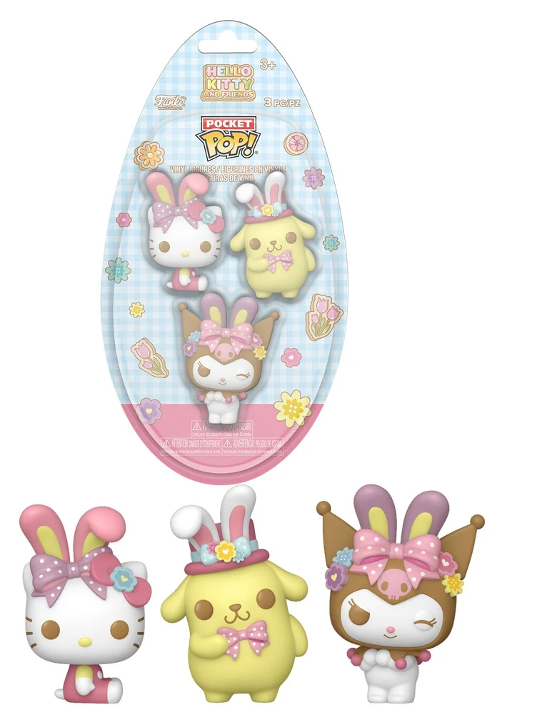 Pocket Pop Egg 3st - HELLO KITTY SPRING