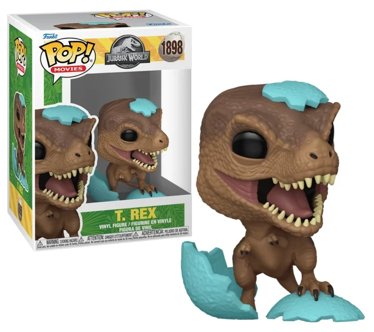 Funko Pop! Movies: Jurassic Park SPRING - T-Rex with Blue egg (1898)