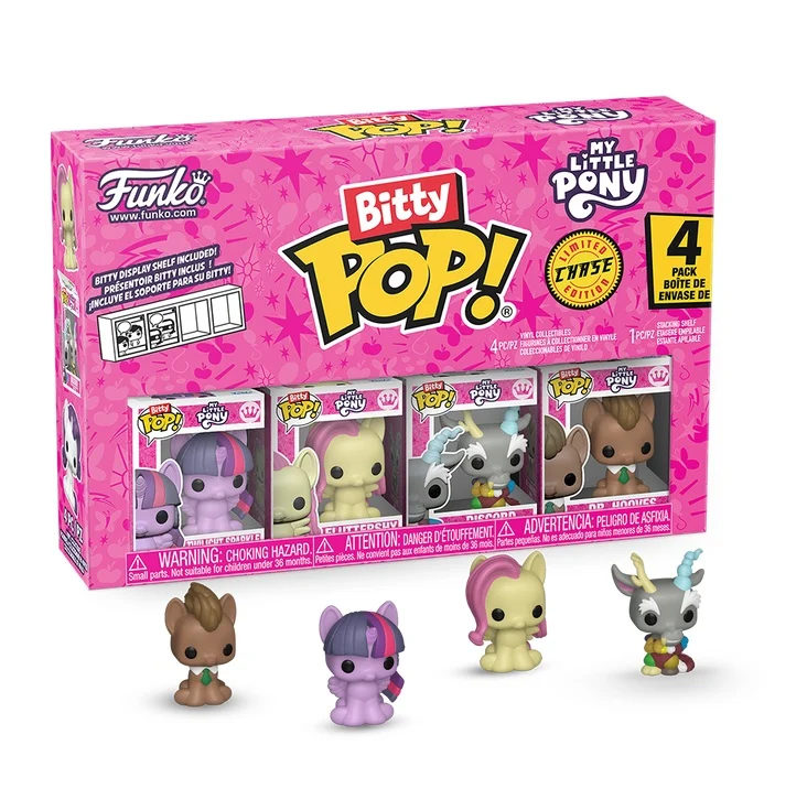 Funko Bitty Pop! MY LITTLE PONY - Twilight Sparkle – 4 Pack 2.5cm w/Chase