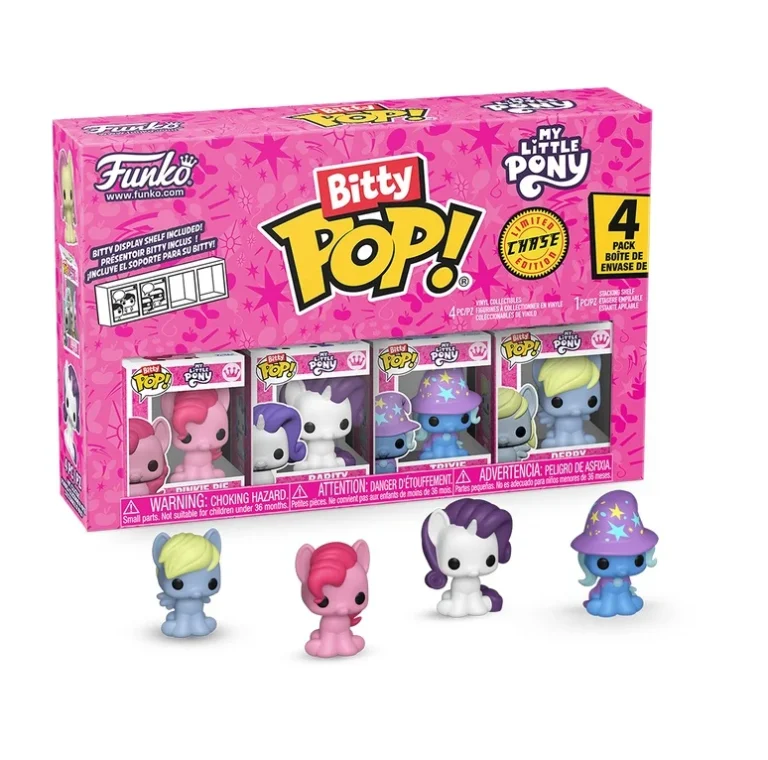 Funko Bitty Pop! MY LITTLE PONY - Pinkie Pie – 4 Pack 2.5cm w/Chase