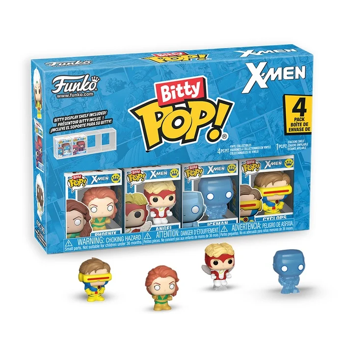 Funko Bitty Pop! MARVEL X-MEN - Phoenix – 4 Pack 2.5cm w/Chase
