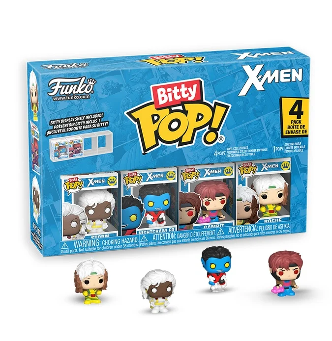 Funko Bitty Pop! MARVEL X-MEN - Storm – 4 Pack 2.5cm w/Chase