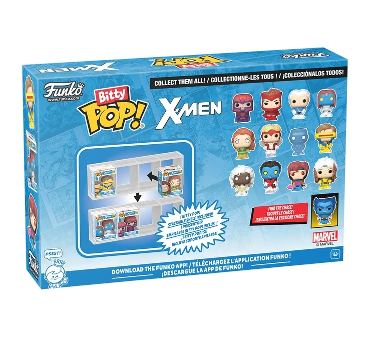 Funko Bitty Pop! MARVEL X-MEN - Storm – 4 Pack 2.5cm w/Chase - Afbeelding 2