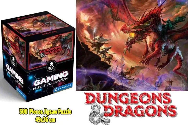 DUNGEONS & DRAGONS - Kansaldi on Red Dragon - Cube Puzzel 500 stuks