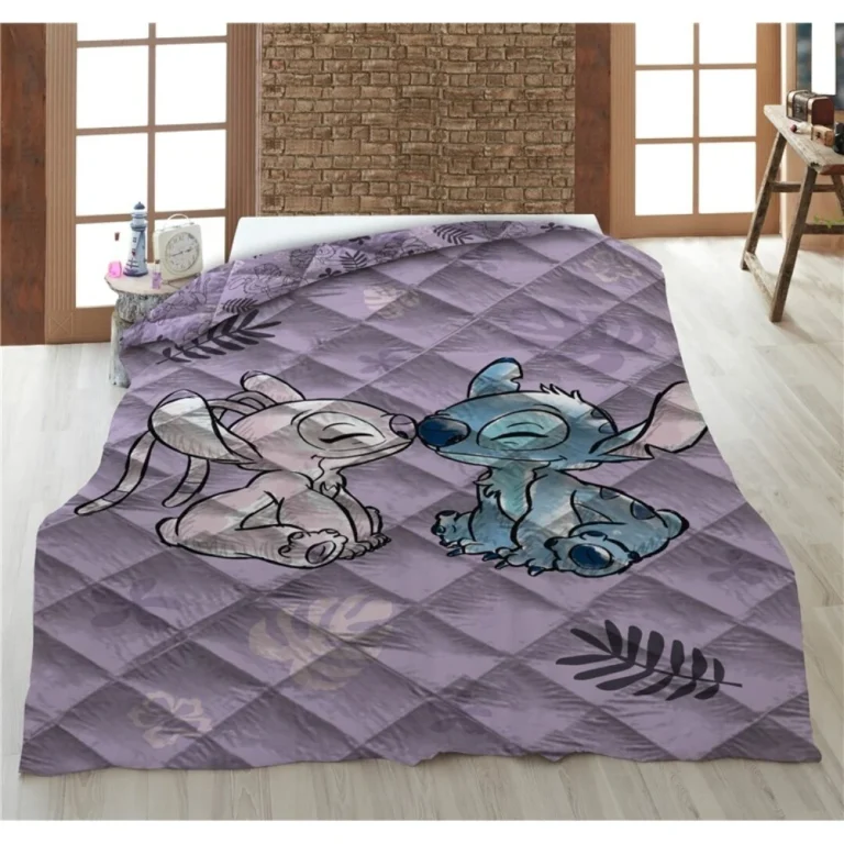 DISNEY - Stitch & Angel - Quilt Cover 140x200cm