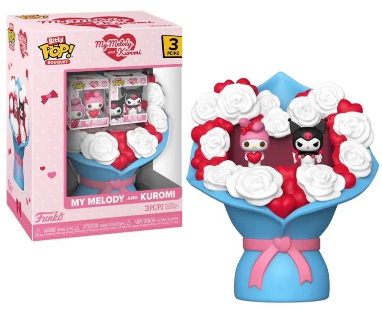 Funko Bitty Pop! SANRIO - My Melody & Kuromi - Valentijnsboeket