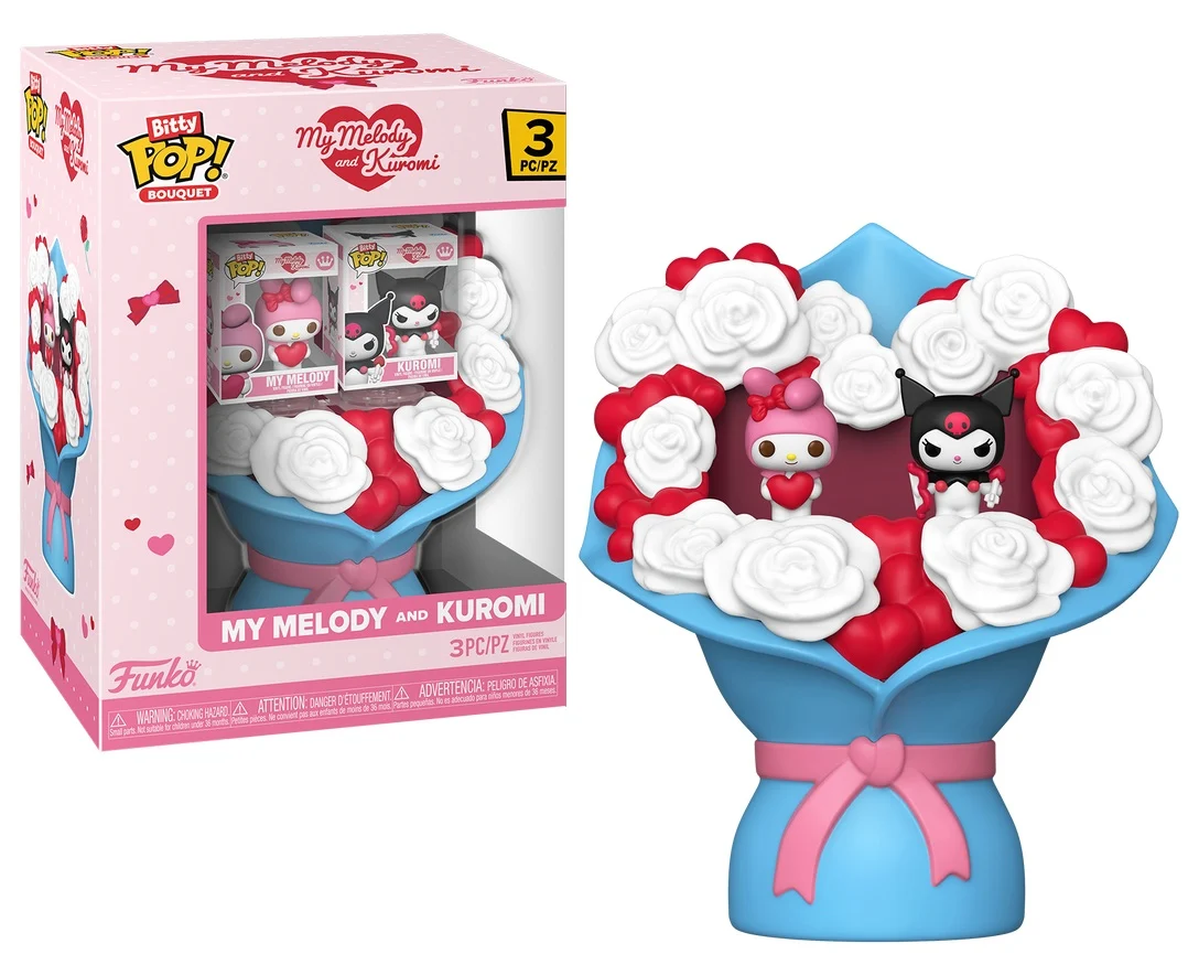 Funko Bitty Pop! SANRIO - My Melody & Kuromi - Valentijnsboeket