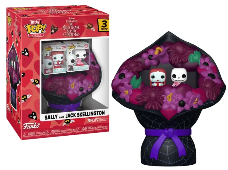 Funko Bitty Pop! NBX - Sally & Jack - Valentijnsboeket