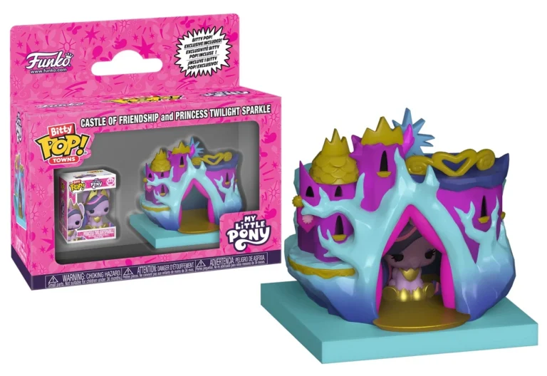 Funko Bitty Pop Town - MY LITTLE PONY - Castle of friendship with Twilightsparkle