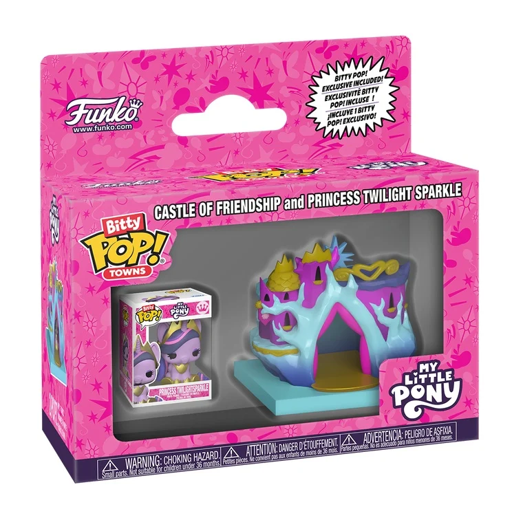 Funko Bitty Pop Town - MY LITTLE PONY - Castle of friendship with Twilightsparkle - Afbeelding 2