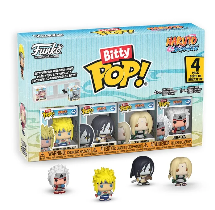 Funko Bitty Pop! NARUTO - Tsunade – 4 Pack 2.5cm