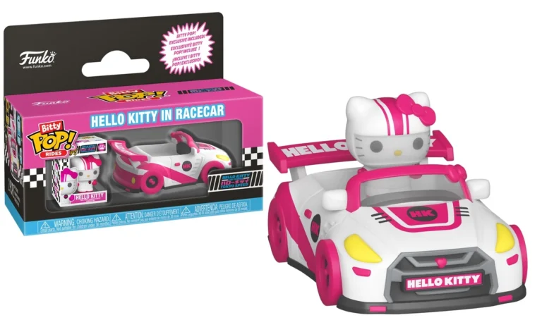 Funko Bitty Pop Ride - SANRIO - Racecar with Hello Kitty