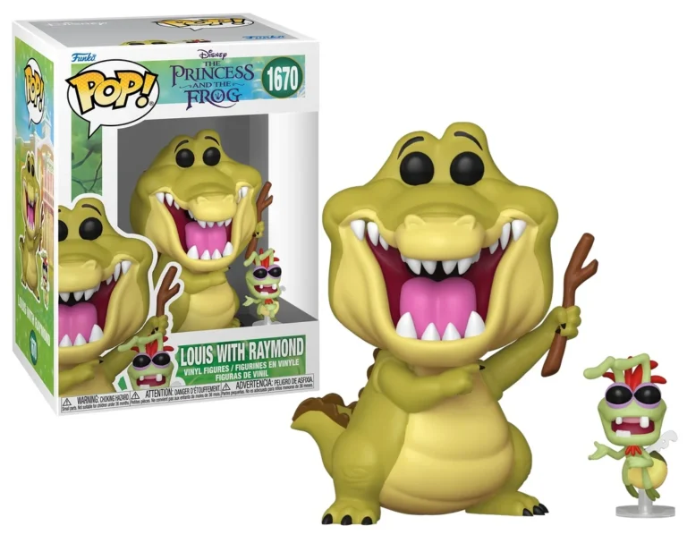 Funko Pop! Disney: PRINCESS AND THE FROG - Louis with Raymond (1670)