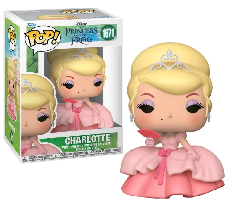 Funko Pop! Disney: PRINCESS AND THE FROG - Charlotte (1671) w/ Chase