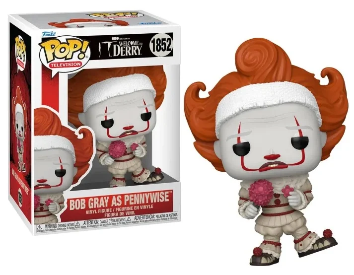 Funko Pop! WELCOME TO DERRY - Bob Gray as Pennywise (1852)